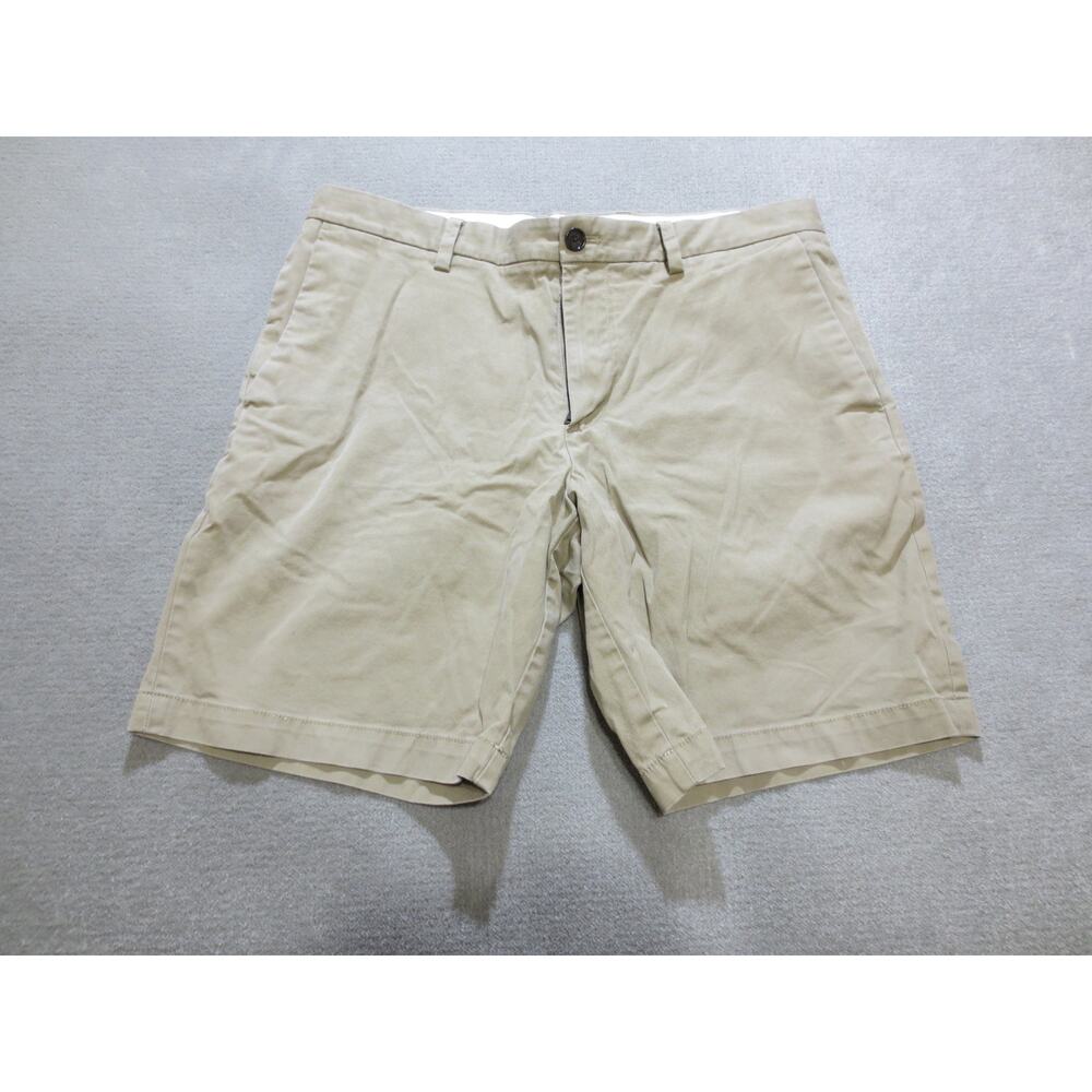 Banana Republic Mens Shorts 33 Aiden Short Brown Chino